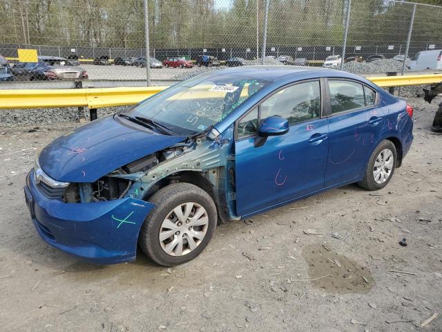 Photo 1 from auction – 2012 HONDA CIVIC LX with VIN 2HGFB2F59CH531251