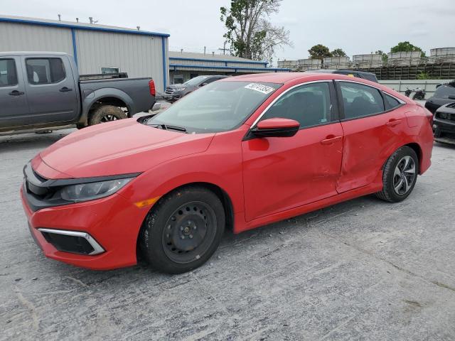 Photo 1 from auction – 2020 HONDA CIVIC LX with VIN 2HGFC2F64LH571968