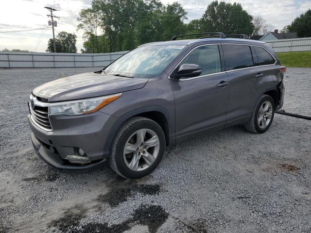 TOYOTA HIGHLANDER 2015 with VIN 5TDYKRFH8FS091748 - Photo from auction