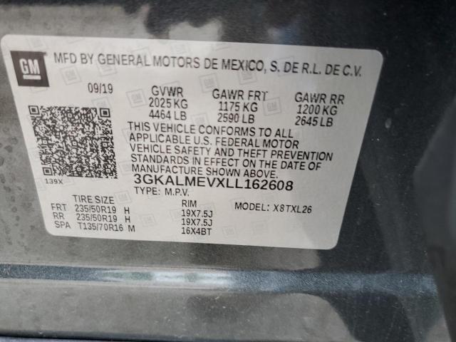 Photo 14 from auction – 2020 GMC TERRAIN SL with VIN 3GKALMEVXLL162608