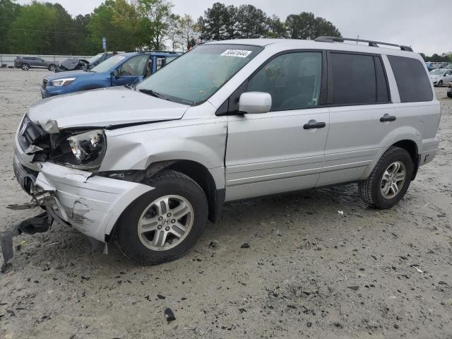HONDA PILOT EX 2005 with VIN 5FNYF18425B066203 - Photo from auction