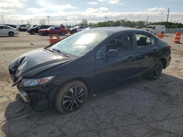 HONDA CIVIC EXL 2013 with VIN 19XFB2F98DE075502 - Photo from auction