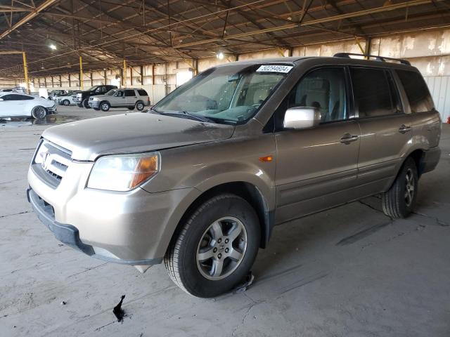 HONDA PILOT EX 2007 with VIN 2HKYF18407H525376 - Photo from auction