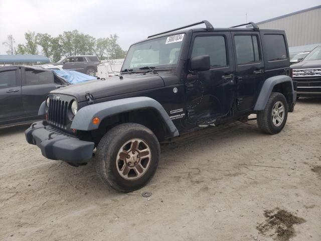 JEEP WRANGLER U 2012 with VIN 1C4BJWDG3CL137291 - Photo from auction