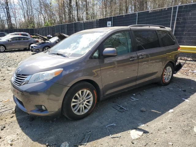 TOYOTA SIENNA XLE 2012 with VIN 5TDYK3DC3CS239790 - Photo from auction