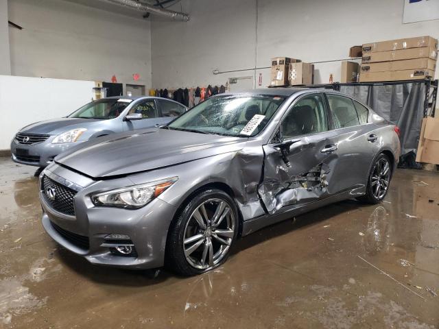 INFINITI Q50 BASE 2015 with VIN JN1BV7AR3FM418671 - Photo from auction