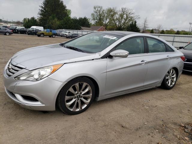 HYUNDAI SONATA SE 2012 with VIN 5NPEC4ABXCH356855 - Photo from auction