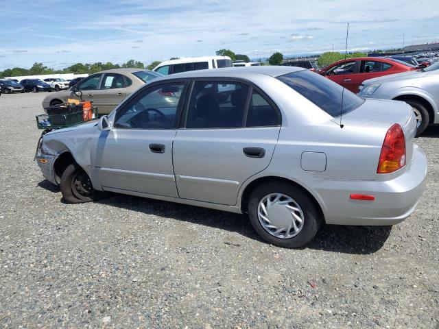 Photo 2 from auction – 2005 HYUNDAI ACCENT GL with VIN KMHCG45C65U576674