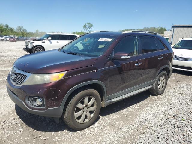 KIA SORENTO BA 2011 with VIN 5XYKT3A10BG166119 - Photo from auction