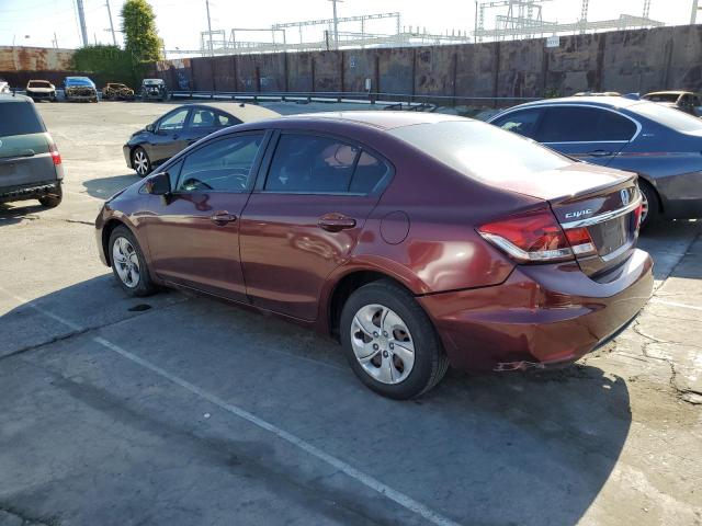 Photo 2 from auction – 2014 HONDA CIVIC LX with VIN 19XFB2F54EE251136