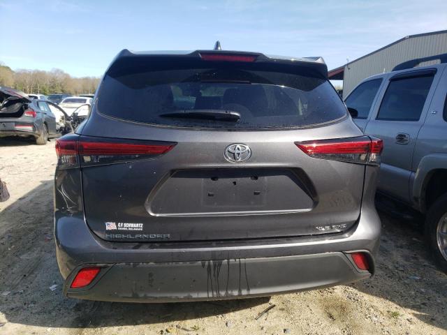 Photo 6 from auction – 2022 TOYOTA HIGHLANDER with VIN 5TDGZRBHXNS185965
