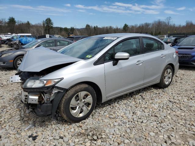 Photo 1 from auction – 2014 HONDA CIVIC LX with VIN 2HGFB2F55EH524381
