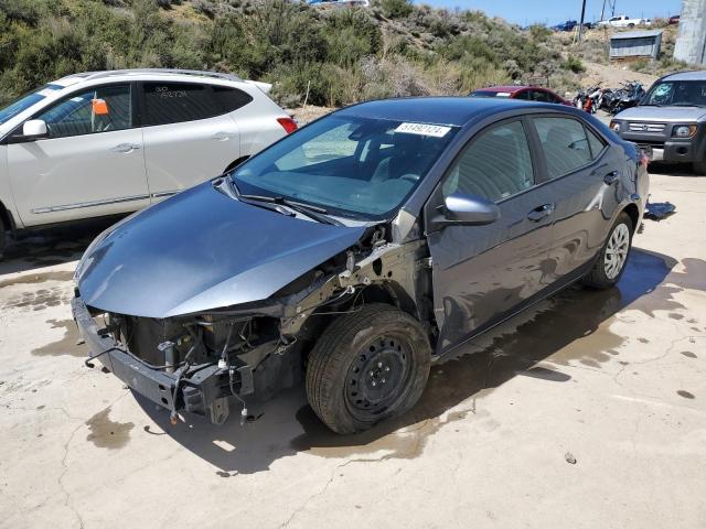 TOYOTA COROLLA L 2018 with VIN 5YFBURHE7JP753226 - Photo from auction