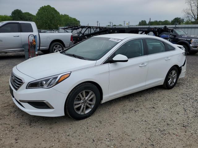 HYUNDAI SONATA SE 2016 with VIN 5NPE24AFXGH376101 - Photo from auction