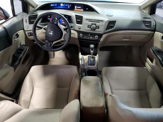 Photo 8 from auction – 2012 HONDA CIVIC LX with VIN 19XFB2F54CE072012