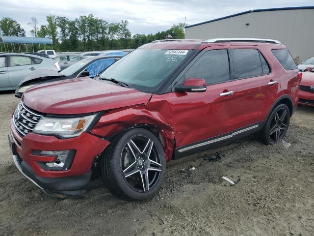 FORD EXPLORER L 2017 с VIN 1FM5K7F83HGD35208 - Фото с аукциона