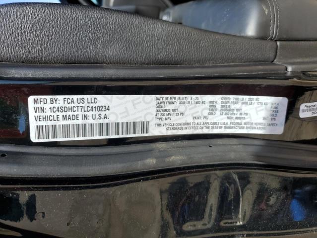 Photo 14 from auction – 2020 DODGE DURANGO R/ with VIN 1C4SDHCT7LC410234