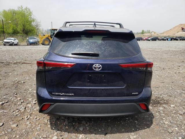 Photo 6 from auction – 2022 TOYOTA HIGHLANDER with VIN 5TDCZRBH0NS582664