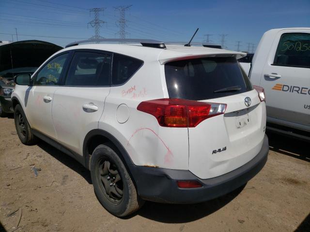 Photo 2 from auction – 2015 TOYOTA RAV4 LE with VIN 2T3BFREV0FW299462