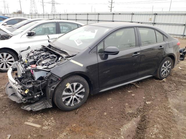 TOYOTA COROLLA LE 2022 with VIN JTDEAMDE7NJ037774 - Photo from auction