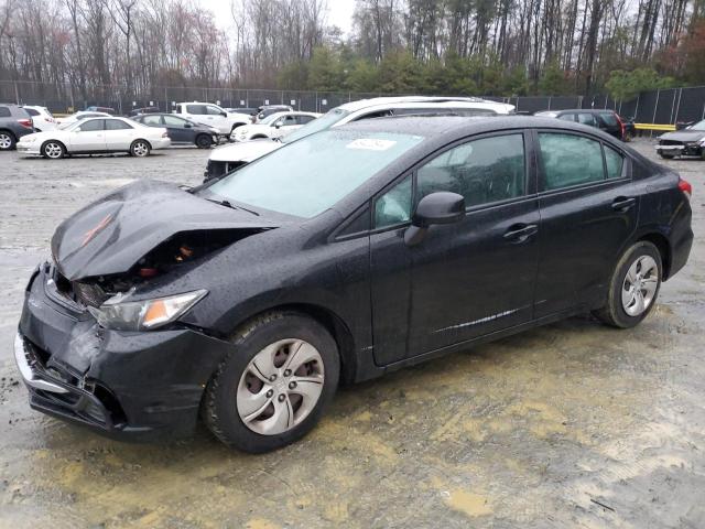 HONDA CIVIC LX 2013 with VIN 19XFB2F51DE244997 - Photo from auction