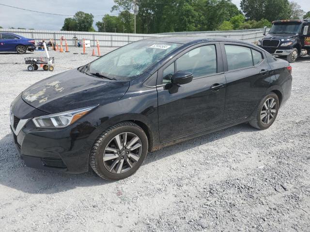 NISSAN VERSA SV 2021 with VIN 3N1CN8EVXML835293 - Photo from auction