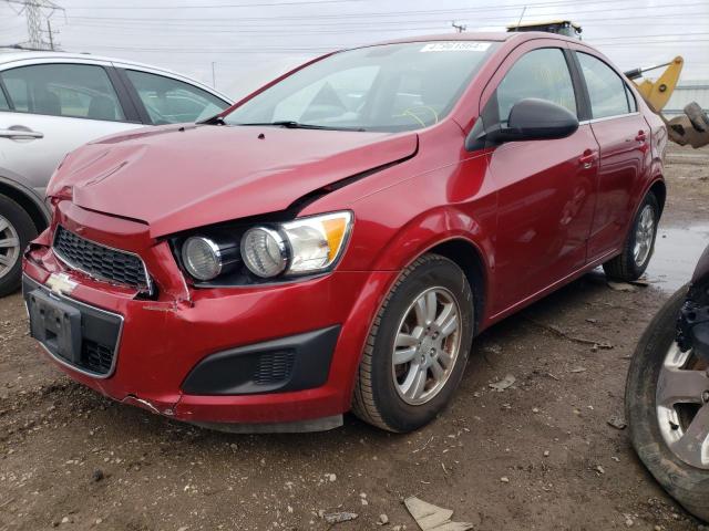 CHEVROLET SONIC LT 2013 with VIN 1G1JC5SH3D4104145 - Photo from auction