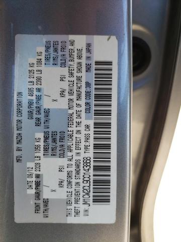 Photo 14 from auction – 2012 MAZDA 5 with VIN JM1CW2CL9C0143868
