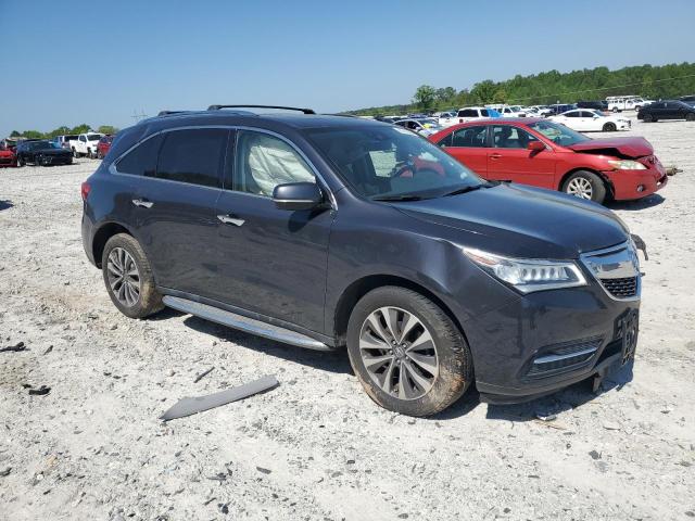 Photo 4 from auction – 2016 ACURA MDX TECHNO with VIN 5FRYD3H49GB007703