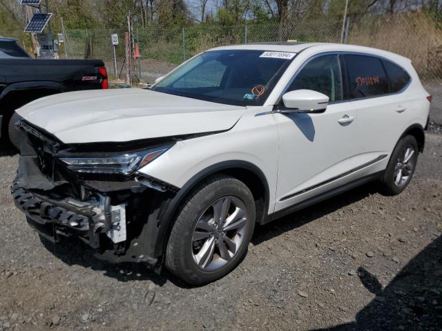 ACURA MDX 2022 with VIN 5J8YE1H36NL039689 - Photo from auction