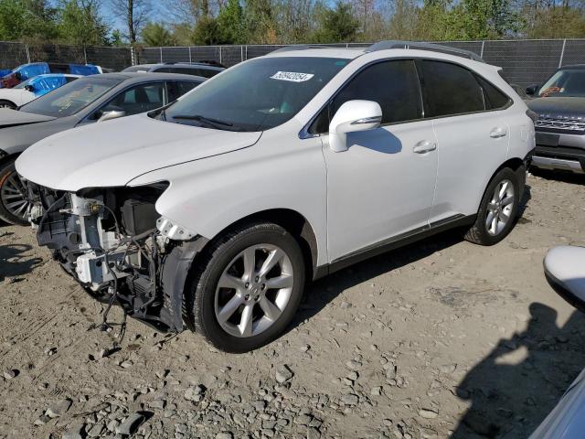 LEXUS RX 350 2010 with VIN 2T2BK1BA5AC029432 - Photo from auction