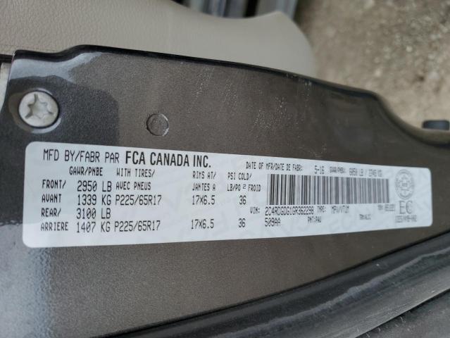 Photo 14 from auction – 2016 DODGE GRAND CARA with VIN 2C4RDGDG1GR362298