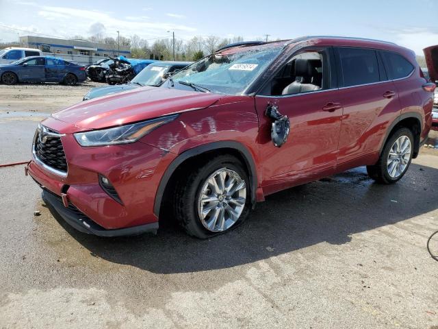 TOYOTA HIGHLANDER 2021 with VIN 5TDDZRBH5MS535472 - Photo from auction