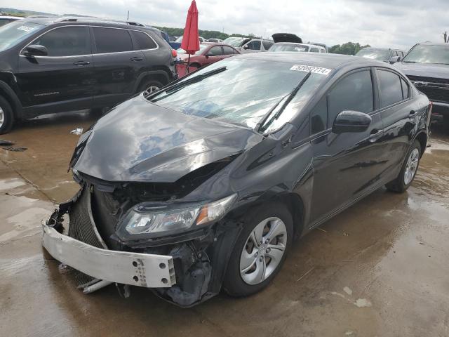 HONDA CIVIC LX 2015 with VIN 2HGFB2F5XFH545907 - Photo from auction