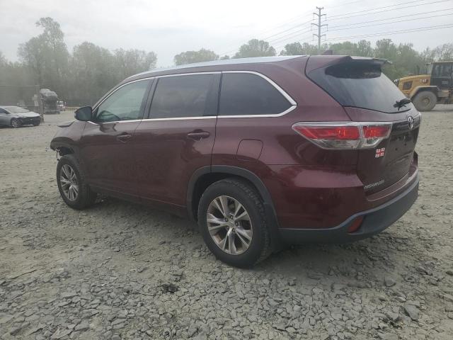 Photo 2 from auction – 2015 TOYOTA HIGHLANDER with VIN 5TDJKRFH0FS213617