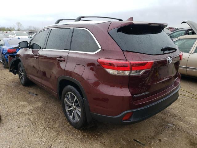 Photo 2 from auction – 2018 TOYOTA HIGHLANDER with VIN 5TDJZRFH9JS490884