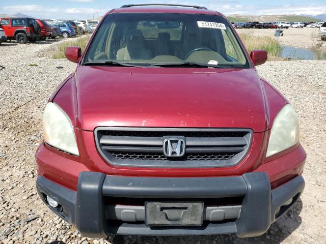 Photo 5 from auction – 2004 HONDA PILOT EX with VIN 2HKYF18444H558764