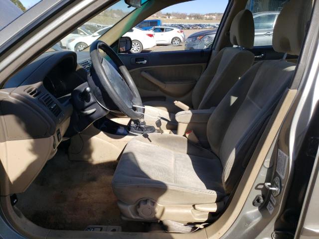 Photo 7 from auction – 2003 HONDA CIVIC LX with VIN 2HGES15623H598337