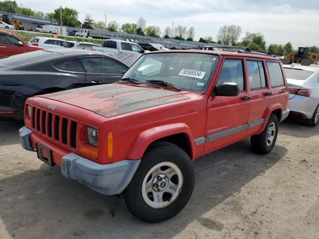 JEEP CHEROKEE S 2001 with VIN 1J4FF48S21L590816 - Photo from auction