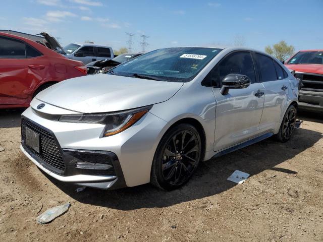 TOYOTA COROLLA SE 2021 with VIN 5YFS4MCE5MP071914 - Photo from auction