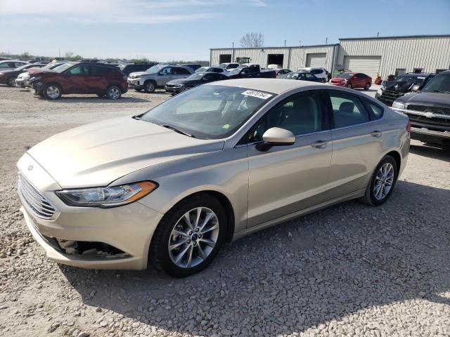 FORD FUSION SE 2017 with VIN 3FA6P0H76HR350094 - Photo from auction