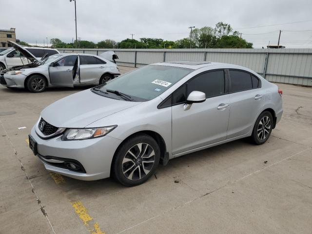 Photo 1 from auction – 2013 HONDA CIVIC EXL with VIN 2HGFB2F9XDH535684