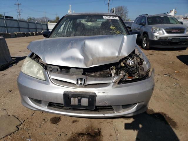Photo 5 from auction – 2005 HONDA CIVIC LX with VIN 2HGES16665H524324