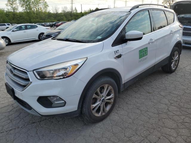 FORD ESCAPE SE 2018 with VIN 1FMCU9GD1JUC19781 - Photo from auction