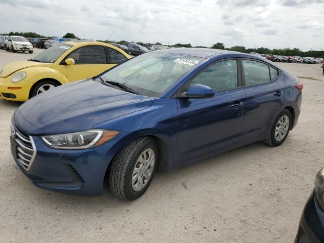 HYUNDAI ELANTRA SE 2017 with VIN 5NPD74LF6HH099734 - Photo from auction