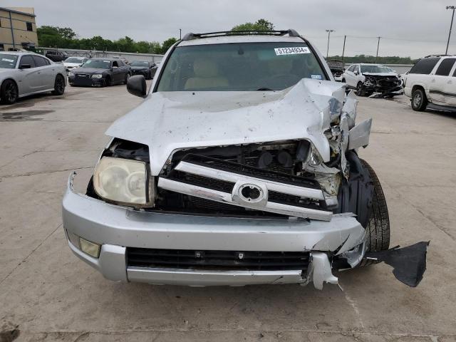 Photo 5 from auction – 2004 TOYOTA 4RUNNER SR with VIN JTEZU14R748016242