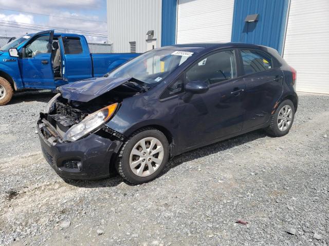 KIA RIO LX 2013 with VIN KNADM5A34D6874296 - Photo from auction