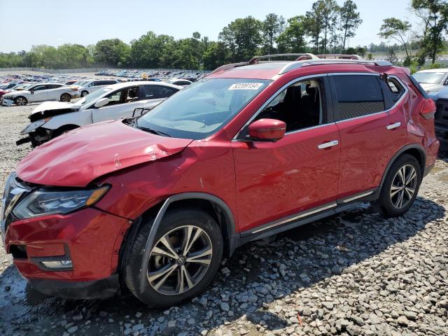 NISSAN ROGUE S 2017 with VIN JN8AT2MT6HW407135 - Photo from auction