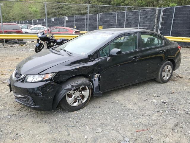 HONDA CIVIC LX 2013 with VIN 2HGFB2F56DH602178 - Photo from auction