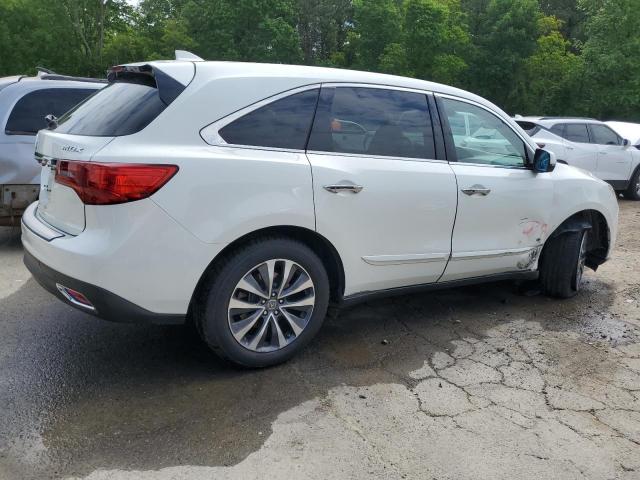 Photo 3 from auction – 2015 ACURA MDX TECHNO with VIN 5FRYD3H45FB005879